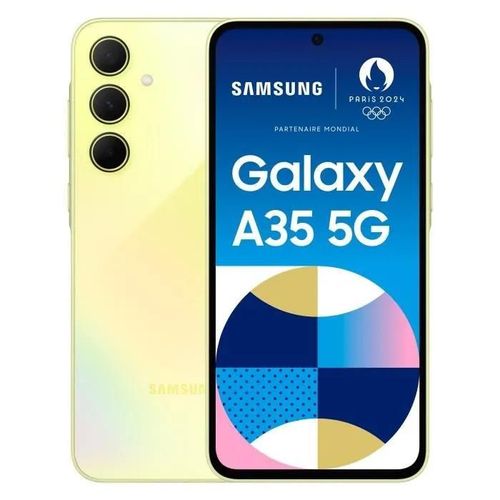Samsung Galaxy A35 256 Go Jaune