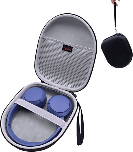 FUIW-Étui De Protection Pour Casque Bluetooth Sans Fil Sony Wh-Ch520 Wh-Ch510 - Robuste - Noir