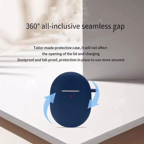 Silicone Case For Bluetooth Earbuds For Google Pixel Buds A-Series Case,Shockproof,Carrying Case Compatible With Google Pixel Buds A-Series Bluetooth Earphone.Dark Green