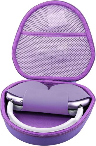 For Apple AirPods Max Wireless Earphones, Hard Carrying Case Only (Purple)