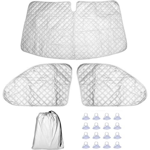 Kalanka-Pare-Soleil Pour Fenêtre Avant Housse De Protection Pour Pare-Brise Avant Protection Thermiques Internes Couverture Pare-Brise Protection Solaire Pour V Vv T5 T6