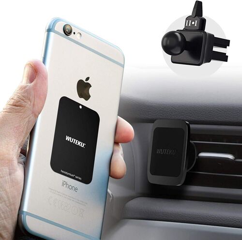 Magnetic Car Phone Holder With Magnets For Phones Like Samsung S8 And S8 Plus, Iphone Xr, Xs, X 8, 7 And 7 Plus, Galaxy S8 And S8 Plus - Air Vent