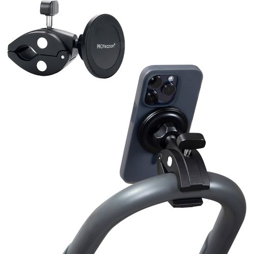 Senior-Magsafe Support De Téléphone Pour Vélo Tapis De Course Landau Vélo Elliptique,Fitness Poignée De Guidon Pour Iphone 16 16 Plus 16 Pro 16 Pro 15 14 13 12 Et Étui Mag-Safe[L778]