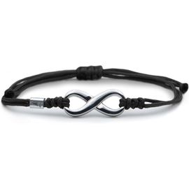 Meimie-Bracelet Infini|En Corde Fine Et Fermeture Argentée|Cadeau Hommes Femmes Faitmain En Europe|Corde Fine Nautique Réglable