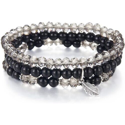 Stretch Beaded Bracelet For Women Bohemian Multilayer Jewelry Fashion Jewelry For Mom Grandma Women Birthday Gift