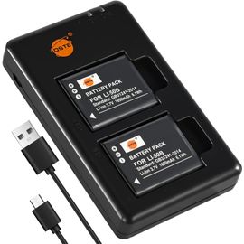 Vhbw Chargeur USB Double Compatible Avec Olympus Stylus 1s