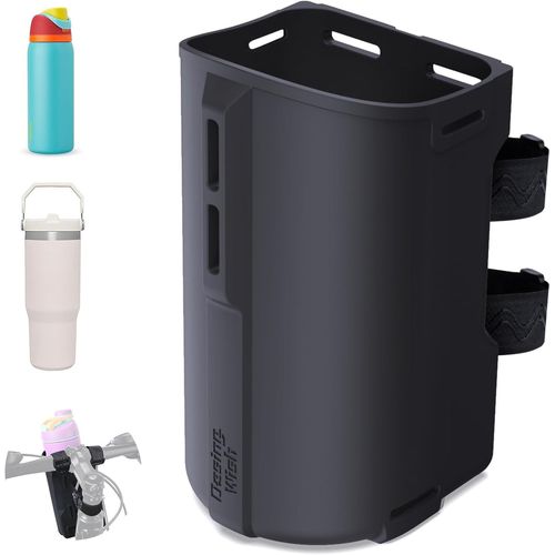 12-40 Oz Porte Gourde Velo Sans Vis Bidon Porte Velo Porte Gourde Vtt Pour Bouteille De Vélo Guidon Poussette Porte Gourde Randonnée Fauteuil Scooters Roulant Sports Vélo Accessoires
