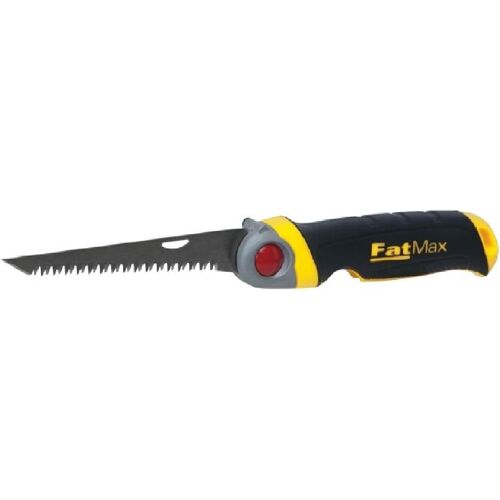 SUBZONAL-Stanley Fmht0-20559 Scie pour Usage Général Gamme Fatmax - Découpe du Plâtre - 8 dents/Pouce - denture Triple Biseaux - 3 Angles de Blocage - Système de Verrouillage - Poignée Bi matière Jau