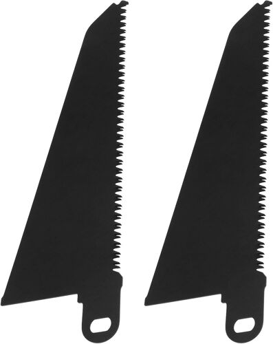 Lot de 2 lames de scie alternative SPC240 compatibles avec Black & Decker Scorpion Saw FKS890E KS890ECN KS890EK KS890GT KS880 240 mm Pas 8TPI Acier au carbone
