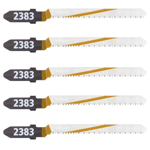 2393000 Lames de Scie Sauteuse HcsSet de 5 Pièces Multicolore