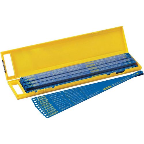 2-15-558 Lame de scie à métaux Carte 5 Lames HSS bimétal laser 10 Dents