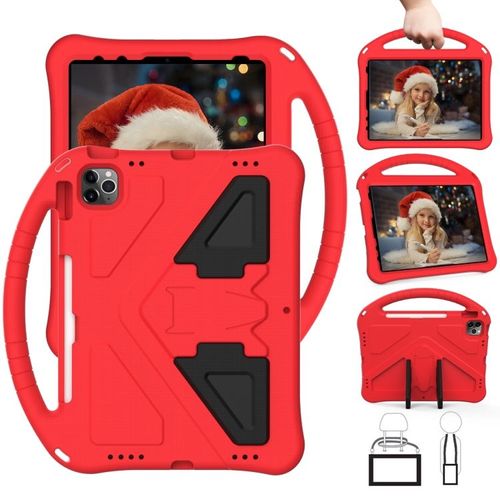 Coque En Eva Antichoc Pour Ipad Air 11 (2024/2025) Avec Support - Rouge