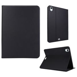 Housse En Cuir Pour Ipad Air 11 (2024/2025) - Étui À Voltage Étirable - Noir