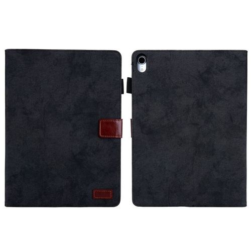 Housse En Cuir Texturé Pour Ipad 11 (11e Génération) Et 10,9 (10e Génération) 2022/2025 - Noir