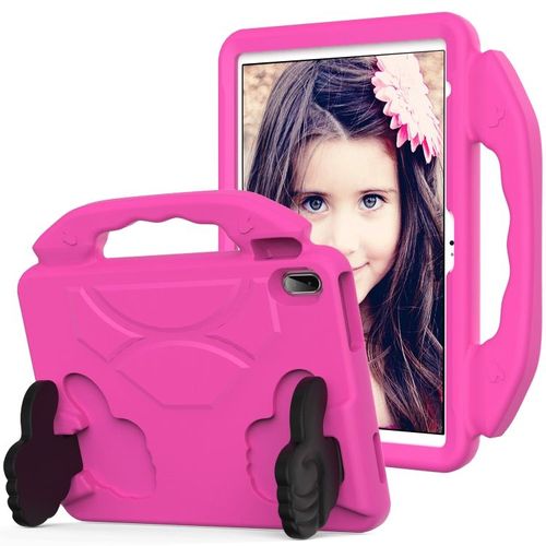 Coque En Eva Antichoc Pour Ipad Air 11 (2024/2025) Avec Support Pour Enfants - Roserouge