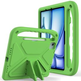 Coque En Eva Antichoc Pour Ipad Air 11 (2024/2025) Avec Support - Vert