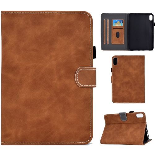 Housse En Cuir Véritable Pour Ipad 11 (11e Génération) Et 10,9 (10e Génération) 2022/2025 - Brun