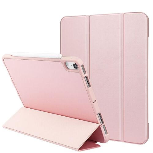 Étui En Cuir Pliable Pour Ipad Mini 6 / Mini 2024 - Rose