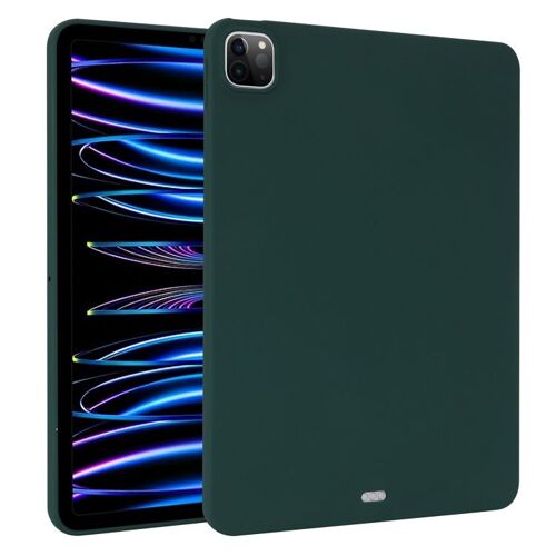 Coque En Tpu Spray Huile Pour Ipad Pro 12.9 (2018/2020/2021/2022) - Vert Foncé