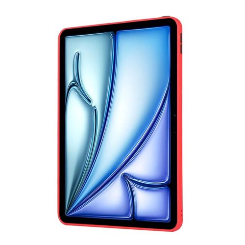 Coque Hybride Tpu 2 En 1 Pour Ipad Air 11 2024/2025 - Rouge