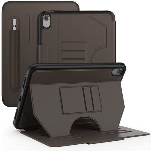 Housse En Cuir Magnétique Pour Ipad 11 (11e Génération) Et Ipad 10,9 (10e Génération) 2022/2025 - Brun