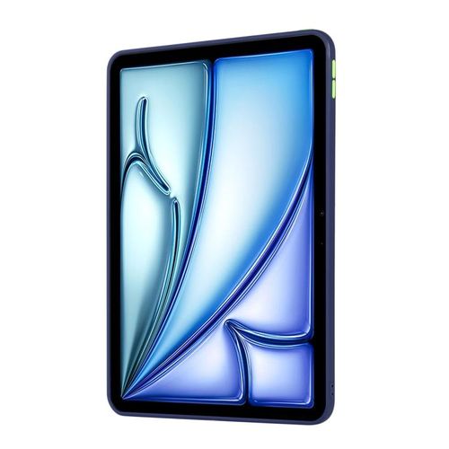 Coque Hybride Tpu 2 En 1 Pour Ipad Air 11 2024/2025 - Bleu