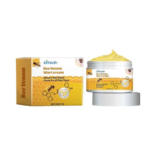 Creme Reparatrice Au Venin D'abeille, Serum Anti-Verrues Au Venin D'abeille, Creme Reparatrice Avancee Contre Les Verrues, Creme Hydratante Pour Tous Types De Peau 