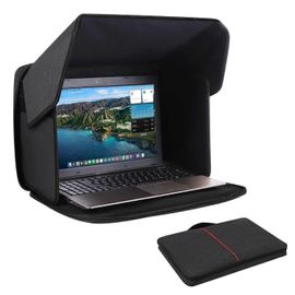 Housse pour ordinateur portable 16 pouces, pare-soleil pliable, antireflet, protection de confidentialite pour l'exterieur
