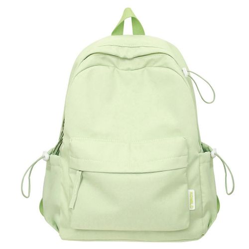 Sac a dos d'ecole elegant en nylon, sac a dos pour ordinateur portable, sac d'ecole pour etudiants, adolescents, garcons et filles, sacs de voyage decontractes, jaune