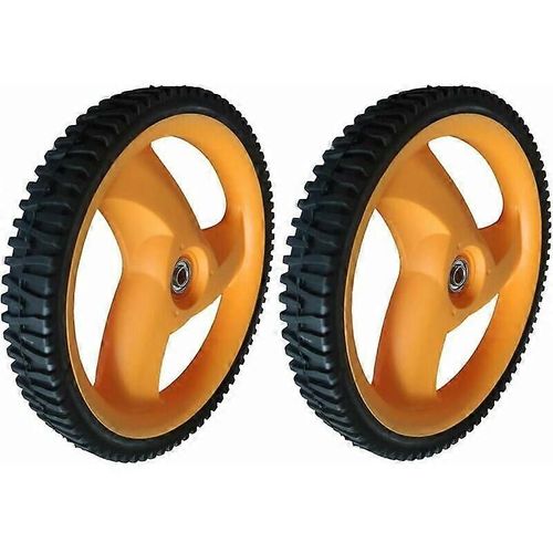 Roue arriere 293 mm a 78 dents pour tondeuse a gazon, lot de 2