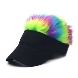 Casquette De Baseball, Casquette De Sport De Plein Air, Chapeau Hip-Hop - Noir + Multicolore
