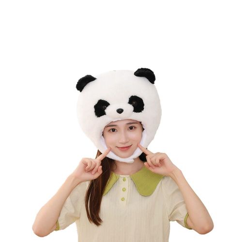 Chapeau De Vacances Couvre-Chef Panda Cheveux Longs Accessoires Photo Accessoires Photo Couvre-Chef Dessin Animé Accessoires De Performance
