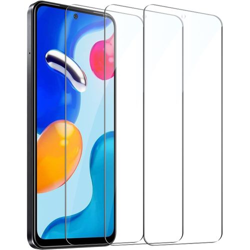 Kal-[3 Pièces] Verre Trempé Pour Xiaomi Redmi Note 11/11s, 9h Film En Protection Écran, Anti-Rayures, Hd,Vitre Protection Écran En Ultra Résistant Anti Choc