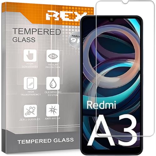 KAL-[Lot De 2] Verre Trempé Pour Xiaomi Redmi A3, Protecteur D'Écran Qualité Supérieure