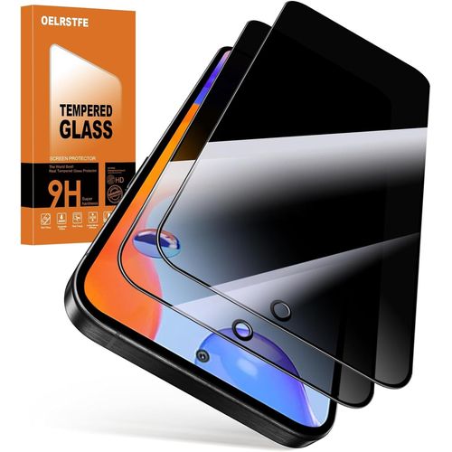 Kal-Verre Trempé Pour Xiaomi Redmi Note 11 Pro Anti Espion Dureté 9h Anti-Espion Vitre Film Protection Écran Sans Bulles Anti-Rayures Privacy Anti-Spy Confidentialité Protecteur D'écran,2 Pièces