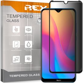 Kal-Verre Trempé Anti Espionnage Pour Xiaomi Redmi 8, Protecteur D'écran Qualité Supérieure