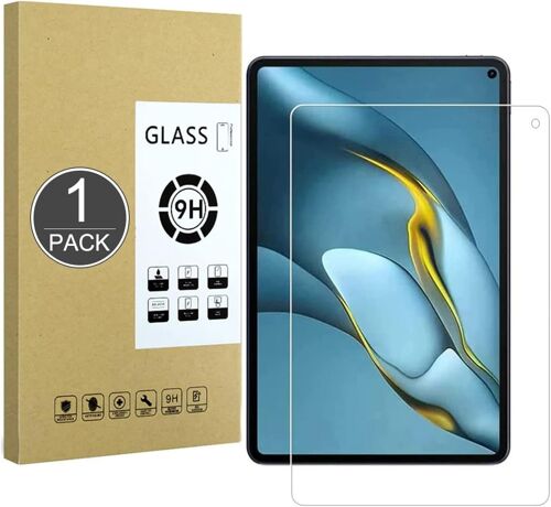 KAL-Protecteur D'Écran Compatible Avec Huawei Matepad Pro 12.6,[Résistant Aux Rayures,Haute Définition,Sans Bulle], [1 Pack] Protecteur En Verre Trempé Pour Huawei Matepad Pro 12.6