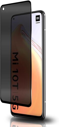 Verre Trempé Anti-Espion pour Xiaomi Mi 10T/10T Pro,Couverture Complète Anti-Spy Privacy Film Protection en Écran Protecteur pour Xiaomi Mi 10T/10T Pro