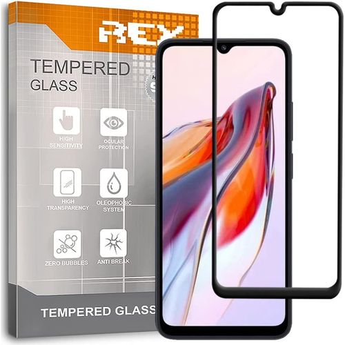 KAL-Lot De 2] Verre Trempé 3D Pour Xiaomi Redmi 12C, Noir, Protecteur D'Écran Qualité Supérieure, Protection Complète, 3D, 4D, 5D