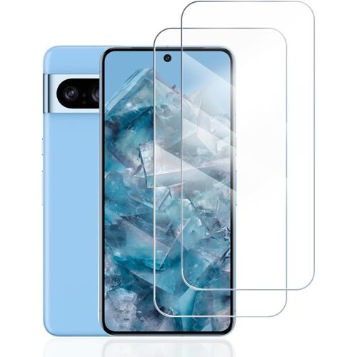 KAL-Verre Trempé Pour Google Pixel 8 Pro, 2 Pièces De Protection D'Écran Dureté 9H Vitre, Transparent Hd, Sans Bulles Film Protection Écran