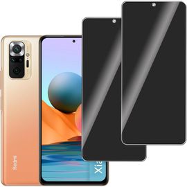Kal-Pièces, Confidentialité Protecteur D'écran Verre Pour Xiaomi Redmi Note 10 Pro, Sans Bulles, Anti Rayures, 9h Dureté Anti Espion Verre Trempé Protection Écran Pour Xiaomi Redmi Note 10 Pro