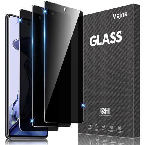 KAL-Verre Trempé Pour Xiaomi 11T/11T Pro Protector D'Écran Anti-Espion, 3 Pièces Protection Hd Vitre 9H Dureté Glass Anti-Rayures Compatible Avec Xiaomi 11T