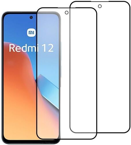 KAL-Verre Trempé Mat Pour Xiaomi Redmi 12 4G/5G [2 Pièces], Dureté 9H, Protection D'Écran En Verre Trempé, Anti-Empreintes