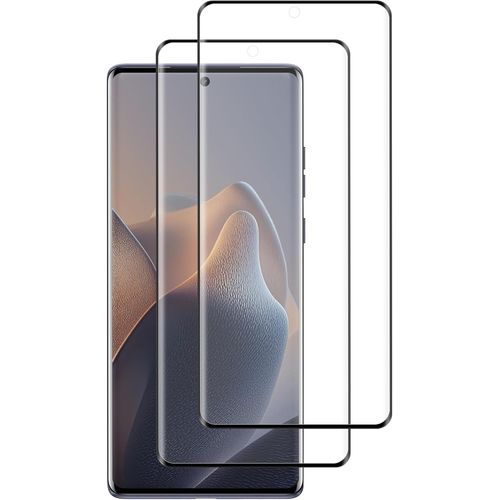 Lot De 2 Protections Écran En Verre Trempé 9h Pour Motorola Edge 60 Fusion 5g - Couverture 3d Intégrale, Anti-Rayures Et Oléophobe