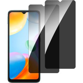 Kal-Verre Trempé Anti Espion Pour Xiaomi Redmi 10c [2 Pièces] Ultra Résistant Film Protection Écran, Dureté 9h, Anti-Rayures, Sans Bulles, Hd Transparent