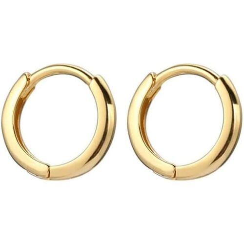 Kal-20g Minusculepetit Cerceau Cartilage Boucles D'oreilles Minimalistes Pour Les Femmes Oreilles Sensibles 925 Argent Sterling Tragus Huggie Hoops Hypoallergénique Supérieure Perçage Bijoux