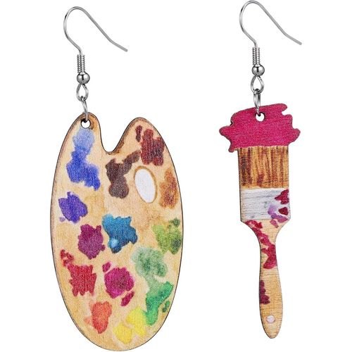 Meimie-Boucles D'oreilles Pendantes Artificielles Pour Femmes Bijoux Élégants Faits À Lamain Différentes Couleurs Idéal Pour Toutes Les Oc Ns Design Artistique Boucles D'oreilles Légères