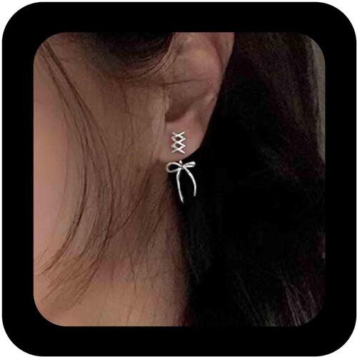 Kal-Boucles D'oreilles Noeud Papillon Boucles D'oreilles Noeud Papillon Boucles D'oreilles Noeud Papillon Boucles D'oreilles Minimales Boucles D'oreilles Or Bijoux Pour Femmes