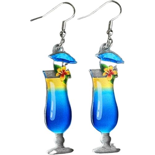 Kal-Aperol Spritz Accessoire, Boucles D'oreilles, Boucles D'oreilles Orange Pour Femme, Pendantes Boucles D'oreilles Fruits, Boucle D'oreille Fille, Bijoux De Pour Filles Et Femmes,Aperol