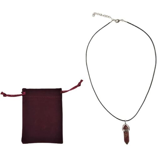 Kal-Pendentif En Pierre Naturelle, Collier De Chakra En Pierre, Pendentif Perle De Pierres Naturelles